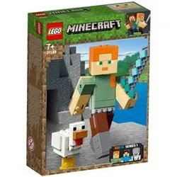 LEGO® MinecraftTM 21149 Minecraft-BigFig Alex mit Huhn