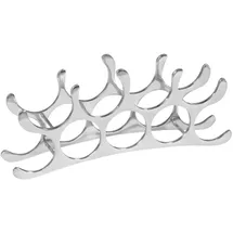 MID.YOU Weinregal 55 x 20 x 12 cm Alufarben