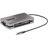 Startech StarTech.com USB-C Multiport Adapter-Docking Station - USB Hub, Grau