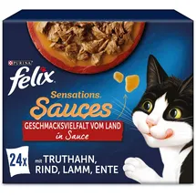 Felix Sensations Saucen Geschmacksvielfalt vom Land 24 x 85 g