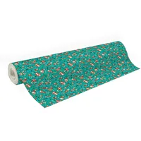 Clairefontaine Geschenkpapier Excellia 80g, Rolle 50x0,70m, Wichtel Blau 202116C