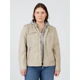 Maze Lederjacke 42021318 greige | 52