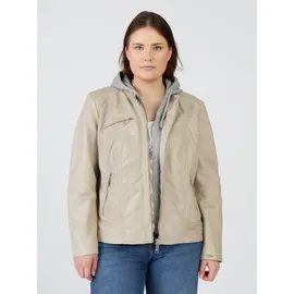 Maze Lederjacke 42021318 greige | 52