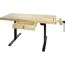 Holzmann Maschinen Hobelbank Holz elektrisch höhenverstellbar 26,5 kg schwarz