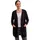 CASH-MERE.CH Strickjacke in Grau-Dunkelgrau-Dunkles Anthrazit L
