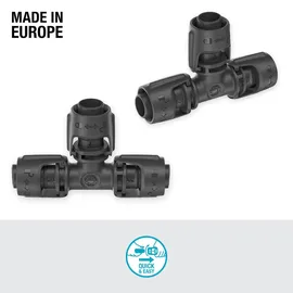 Gardena Micro-Drip-System T-Stück für Sprühdüsen 1/2" 2 St. 13201-20