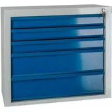 Adb - Schubladenschrank Werkzeugschrank Schrank Schubladen Ral 7035/5012