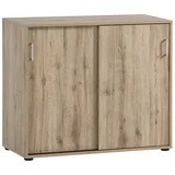 WELLTIME Niels Aktenschrank 100,0 x 83,6 x 41,0 cm braun