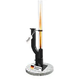 Lemodo Pelletfackel Ø 0 cm Schwarz