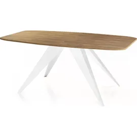WFL GROUP Fatina 180 x 76 x 90 cm dunkelbraun