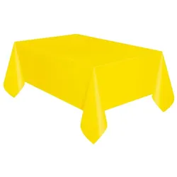 Tischdecke neon gelb