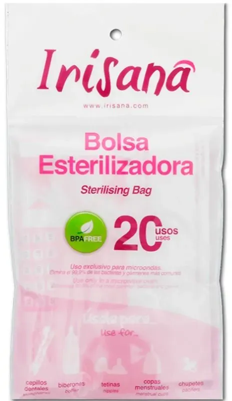 IRISANA - VAGINALBECHER-STERILISATORBEUTEL 1 EINHEIT