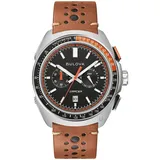 BULOVA Racer Chronograph Leder 42 mm 98B427