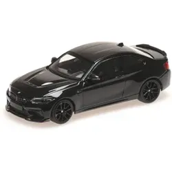 MINICHAMPS 410021022 1:43 BMW M2 CS - 2020 - BLACK W/ BLACK WHEELS