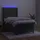 vidaXL Boxspringbett 100 x 200 cm Dunkelgrau