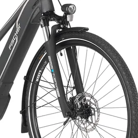 FISCHER E-Bikes Viator 5.0i 2022 28 Zoll RH 49 cm Damen schiefergrau matt