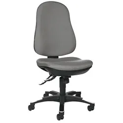 Topstar Bürostuhl Trend SY 10, 9020G23 Stoff grau, Gestell schwarz