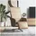 vidaXL Relaxsessel mit Fußteil Kunstleder 56 x 107,5 x 85 cm Cappuccino-Braun drehbar