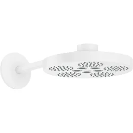 Hansgrohe Kopfbrause Axor One mit Brausearm, 2jet, mattweiß