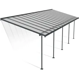 CANOPIA Terrassenüberdachung Sierra 924 x 295 cm grau