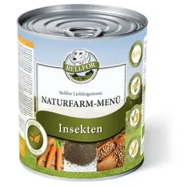 Bellfor Naturfarm-Menü Hundefutter Nass mit Insekten 6 x 800 g