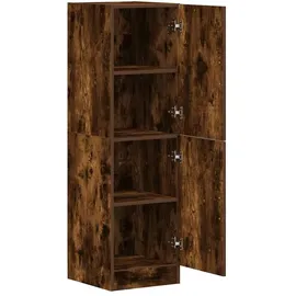 vidaXL Beistellschrank Räuchereiche 38 x 41,5 x 131,5 cm Braun