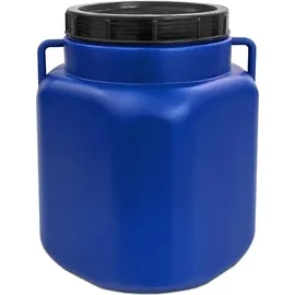 plasteo Weithalsfass 30 l blau