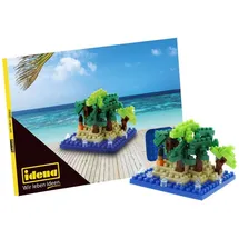 IDENA Postkarte Minibausteine Happy Holiday