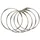 BigDean Warenring 150mm silber