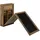 [en.casa] Wandklapptisch Kläppen 50 x 156 x 91,5 cm Braun