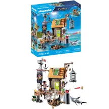 Playmobil Pirates Piratenhafen mit Seeräuber-Gefängnis