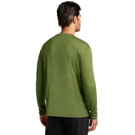 Icebreaker Merino Tech Lite Iii Relaxed Pocket Langarm-t-shirt - Sphagnum - M