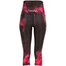 Winshape Leggings "High Waist HWL202", Damen, Gr. XXL, Normalgrößen, rot (rubin), 80% Polyester, 20% Elasthan, Hosen Leggings, mit Anti-Rutsch-Effekt
