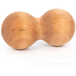 Duoball Doppelkugel Erle 10 cm Faszientraining Handmade in Germany - ROLLHOLZ EINHEITSGRÖSSE