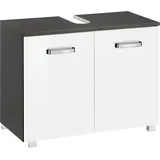WELLTIME Waschbeckenunterschrank Ravenna 70 x 59 cm Weiß