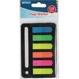 Stylex Page-Marker, 120 Flaggen, farbig