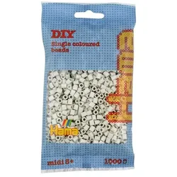 Hama Perlen 207-77 Bügelperlen-Beutel Midi, ca. 1.000 Stück, Farbe Kitt