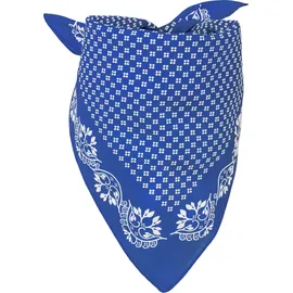 Stylebreaker Baumwolle Bandana blau/weiß onesize