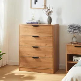 [en.casa] Varkaus 90 x 70 x 40 cm Eichenoptik / Braun