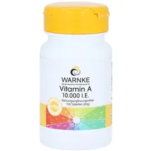 Warnke Vitalstoffe GmbH Vitamin A 10.000 I.E. Tabletten 100 St.