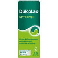 DulcoLax NP Tropfen bei Verstopfung | 15 ml | Abführmittel mit Natriumpicosulfat | Planbare Befreiung am nächsten Morgen | Wirkt nach ca. 10-12 Stunden | Individuell dosierbar