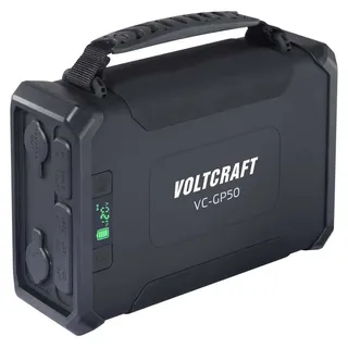 VOLTCRAFT VC-GP50 Powerbank 96000 mAh USB PD 2.0 LiFePO 4 Schwarz (matt) gleichzeitiges Laden und En