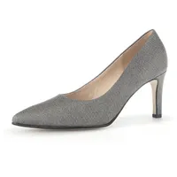 Gabor Damen Klassische Pumps, Frauen Absatzschuhe,stöckelschuhe,Businessschuhe,büro,Office,elegant,high Heels,Heels,Argento,41 EU 7.5 UK - 41 EU