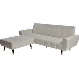 Jahnke CHILLAX DREAM 3-Sitzer boucle sanftes Weiß