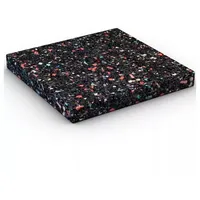 Karibu Unterlagepad 8 mm 70x70 Gummi schwarz, 168 Stück,
