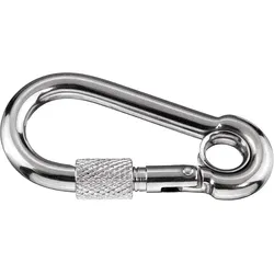 Karabiner mit Schraubsicherung