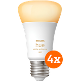 Philips Hue White Ambiance E27 800 lm 4er-Pack