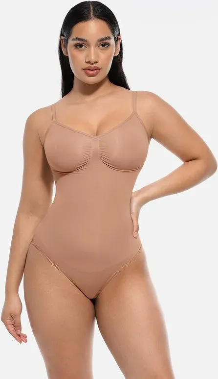 Feelingirl Tummy Control nahtloser Bodysuit 3XL/4XL Skin