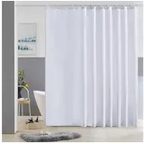 Furlinic Duschvorhang 275 x 180 cm weiß