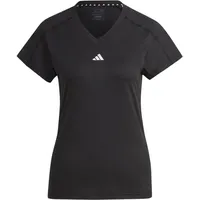 adidas AEROREADY Train Essentials Minimal Branding V-Neck T-Shirt Black S